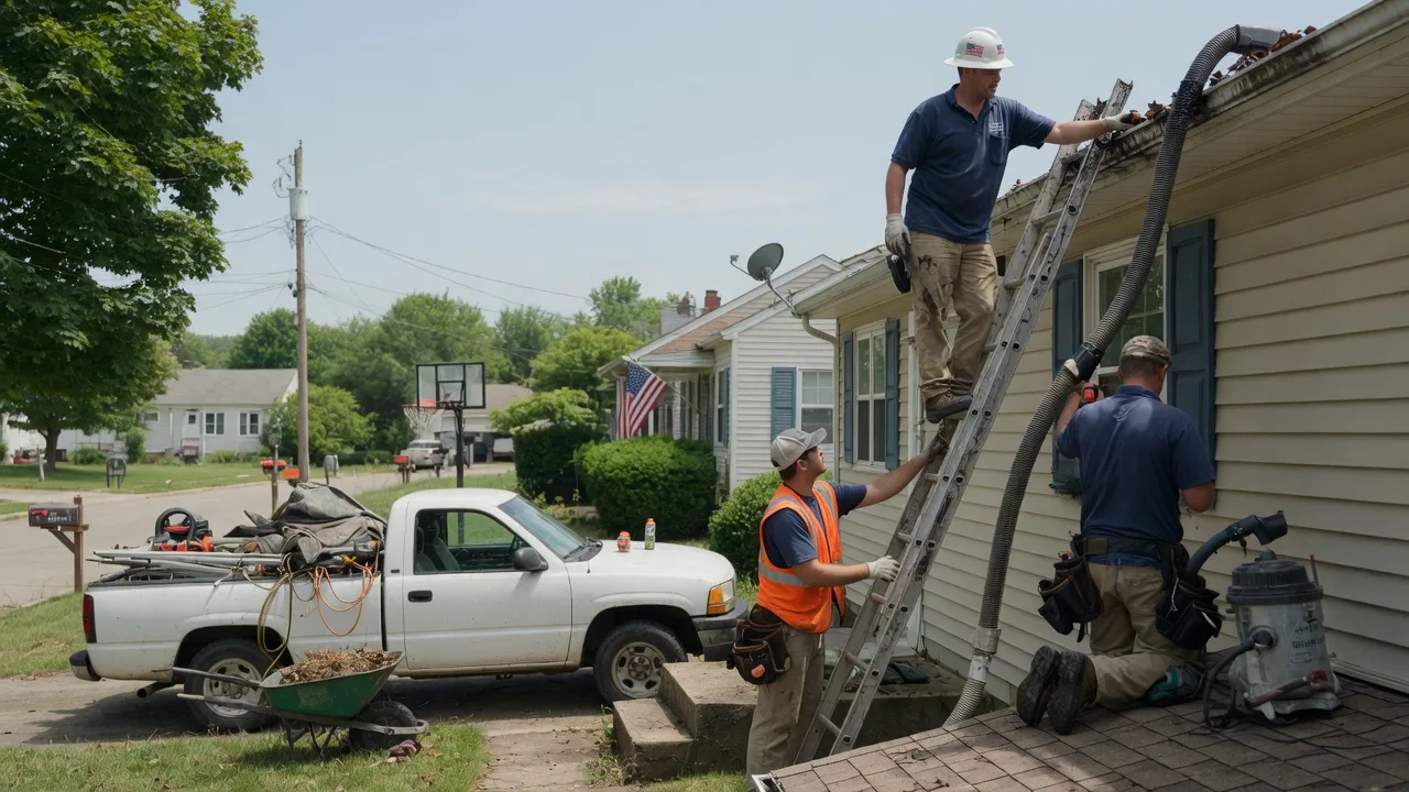 Gutter Installation in Haskell, OK near me